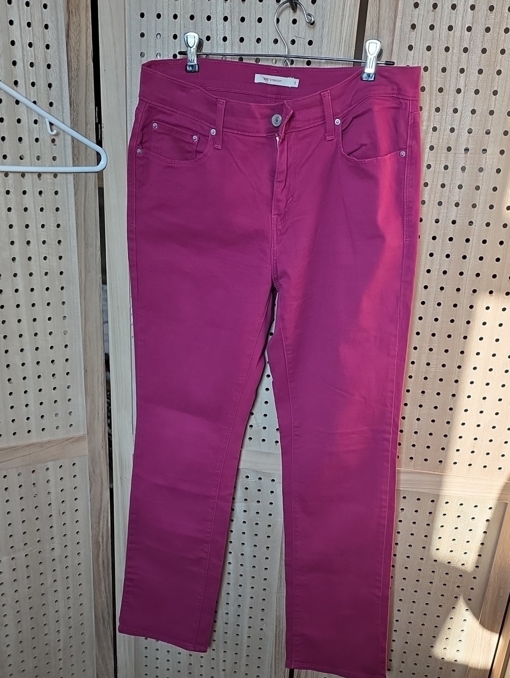 Levi's Women's Magenta Skinny Jeans